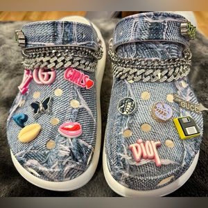 Crocs X SZA Classic Crush Clog Size 8 W/ 6 M New